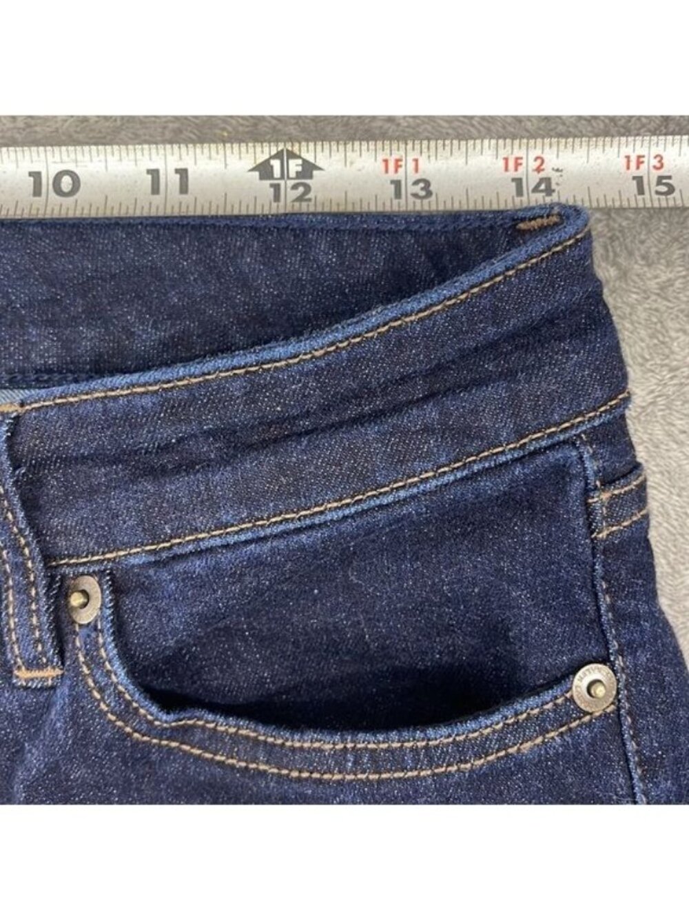 Lauren Ralph Lauren Classic Skinny Curvy Jeans Size 8 - Picture 5 of 7
